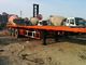 3 AXLEX used container trailer low bed Semi-trailer with tri-axle