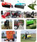 landwirtschaftliche Maschine 100hp 120hp 130HP großer Lwan-Garten-Ackerschleppertraktor mit Vorderseitelader-Bauernhof gehendem tracto fournisseur