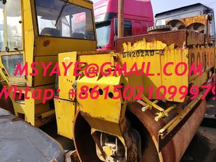 bomag BW202 compator benutzte Reifenrolle deutz Maschine des Bodenverdichterdeutschland-Rollenvertrages vier
