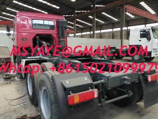 Anhänger-Traktorkopf 6*4 10 des Kippers halb ermüdet Kipperkipplastertraktor-LKW-Flachbettsattelschlepper Sinotruck Howo