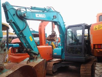 bewegliche Art der Raupe benutzte minicrawler Kobelco SK75 Bagger mit hydraulischer Maschine an zweiter Stelle