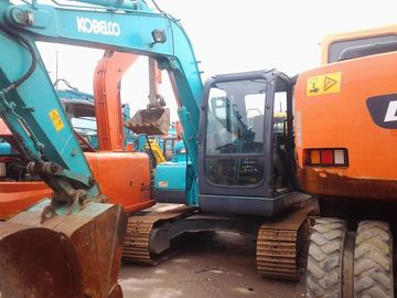 bewegliche Art der Raupe benutzte minicrawler Kobelco SK75 Bagger mit hydraulischer Maschine an zweiter Stelle