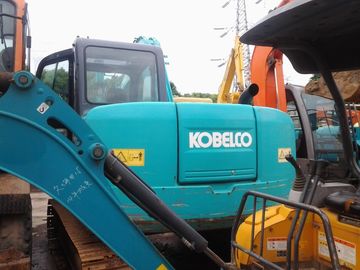 bewegliche Art der Raupe benutzte minicrawler Kobelco SK75 Bagger mit hydraulischer Maschine an zweiter Stelle
