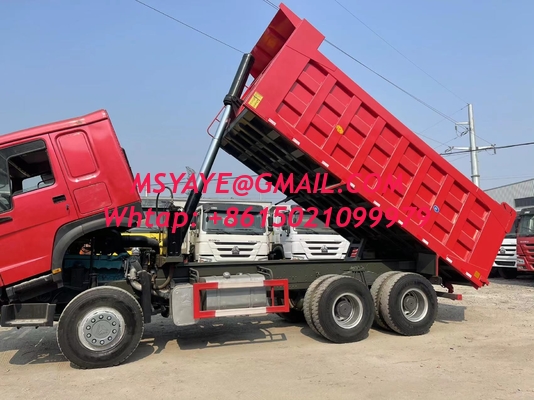 howo Diesel-Dump-Truck 30t zuverlässiger Fahrzeug-Dumpper Semi-Anhänger China 371 PS 375 PS 420 PS