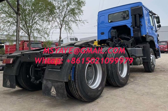 Automatisches Getriebe Tipper verwendet HOWO 371hp Traktor Ihre beste Wette für den Transport Bau eines Gebäudes