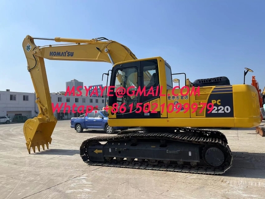 PC220-8 PC220-10 gebrauchte KOMATSU Bagger Komatsu hydraulische Bagger Chile Peru Bagger