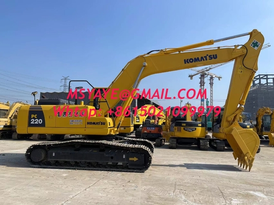 PC220-8 PC220-10 gebrauchte KOMATSU Bagger Komatsu hydraulische Bagger Chile Peru Bagger