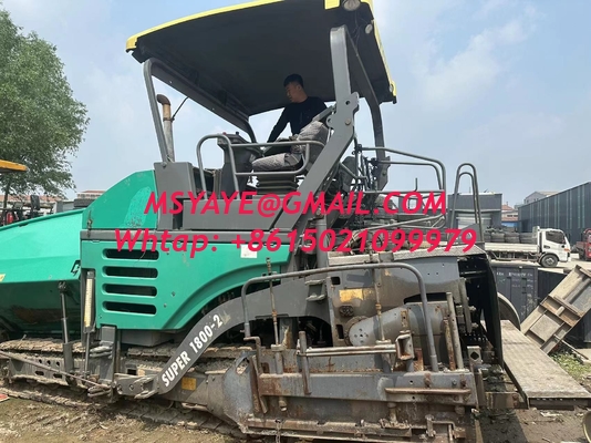 VOGELE SUPER 1800-2 1800-3 9m Straßenbaumaschinen Usbekistan Bahrain Japan Jordanien Vietnam Straßenbaumaschinen
