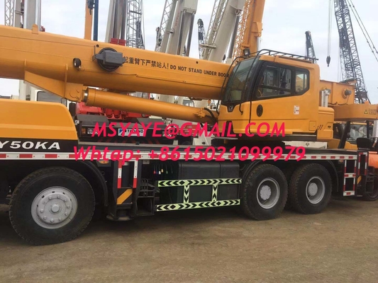 Gebrauchtwagen-Kran-Kran mit 5-Arm-Boom-Stil und 36m-Gib-Länge 35 Tonnen-Lkw-Kran Gebrauchtwagen-Kran
