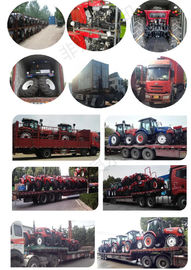 Fabrik-Versorgung 4*4 drehte getriebekasten-Brennstoffdieselschlepper 35HP 45HP 55HP 60HP 4WD gehenden Dieselmit Vorderseite lo