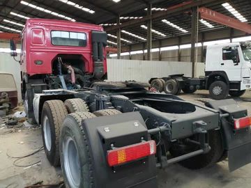 Anhänger-Traktorkopf 6*4 10 des Kippers halb ermüdet Kipperkipplastertraktor-LKW-Flachbettsattelschlepper Sinotruck Howo