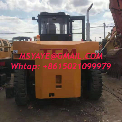 Benutzter Gabelstapler Tcm 16 Ton Diesel Forklift Made in Japan, Gabelstapler Tcm Fd160 mit guter Maschine