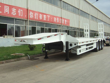 70 niedriger Sattelschlepper Bett Tonne 60T 50T 100T mit Baggeranhänger mit 3 Achsen. niedrige Maschinen des Laders 2 Hand