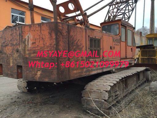 hydraulischer Raupenkran 2003 Hitachis kh180-1 des Raupenkrans 50T völlig 5000 STUNDEN